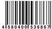 JAN:4580400536867